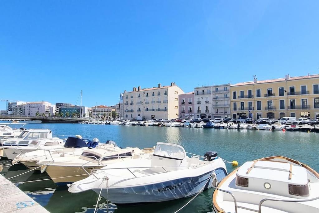 Le Segreto Deco Sur Les Quais 2 Parkings Prives Neuf Leilighet Sète Eksteriør bilde